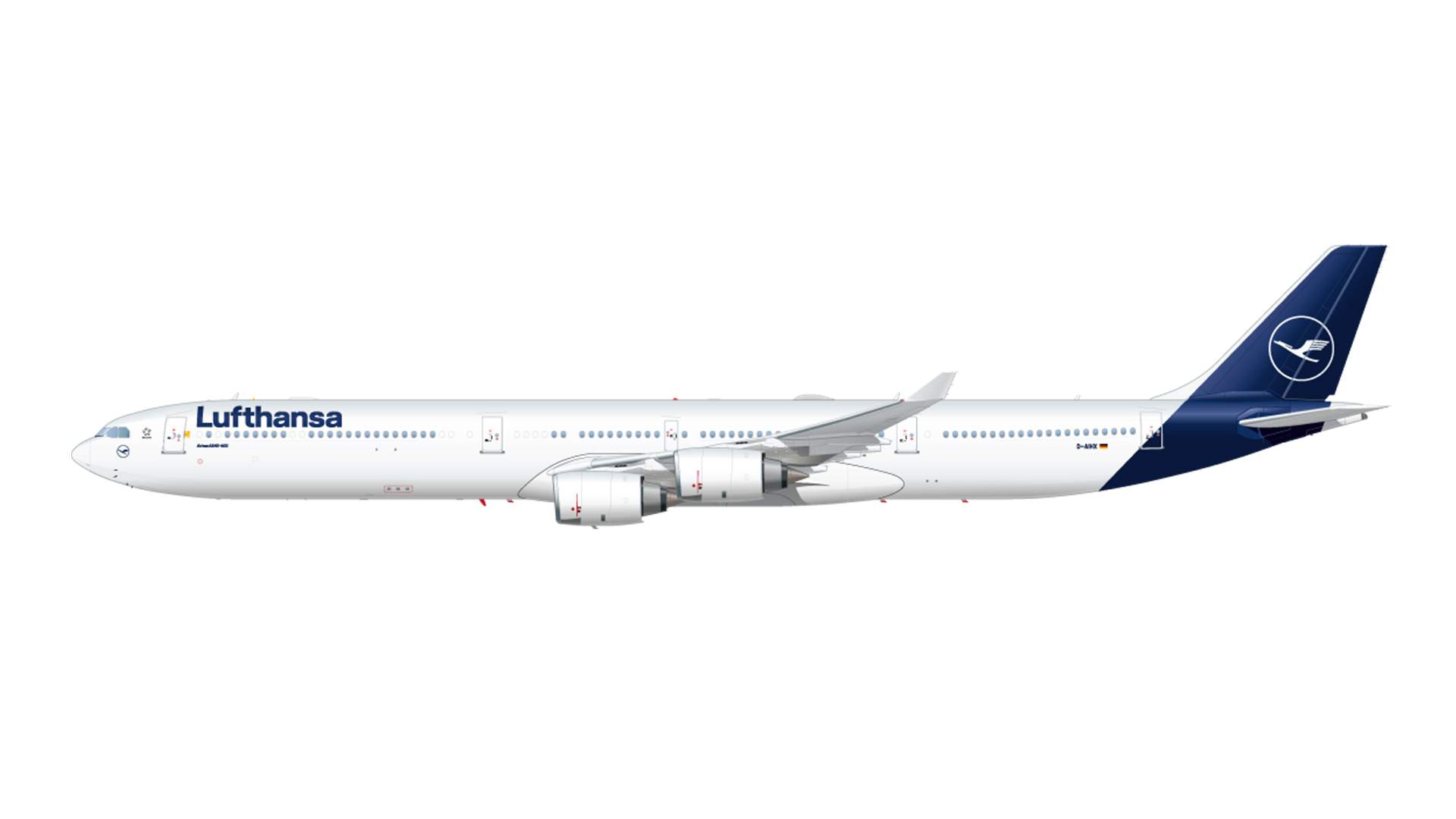 Airbus-A340-600 da Lufthansa