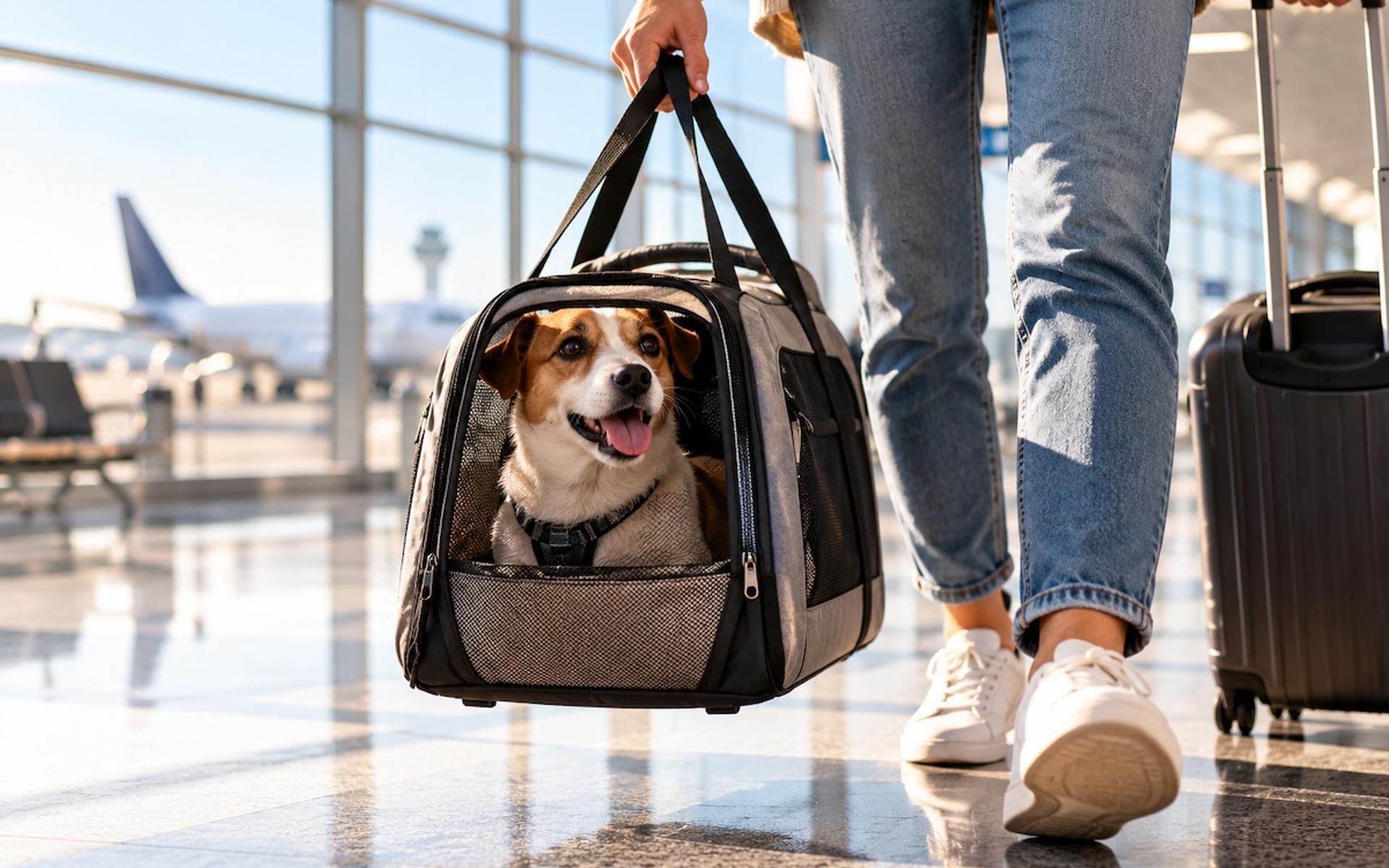 Happy Dog’s Airport Adventure
