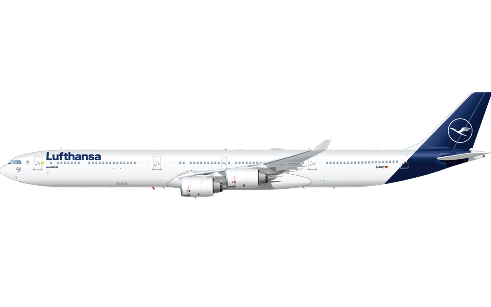 Airbus-A340-600 da Lufthansa