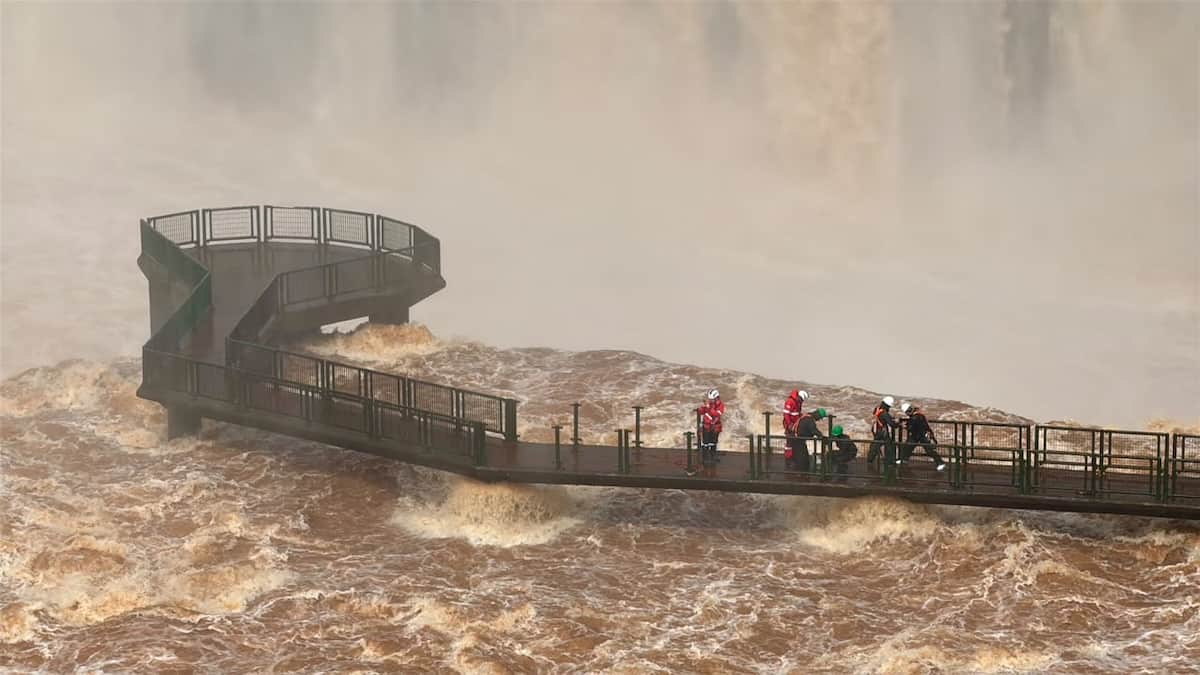 Cheia nas Cataratas